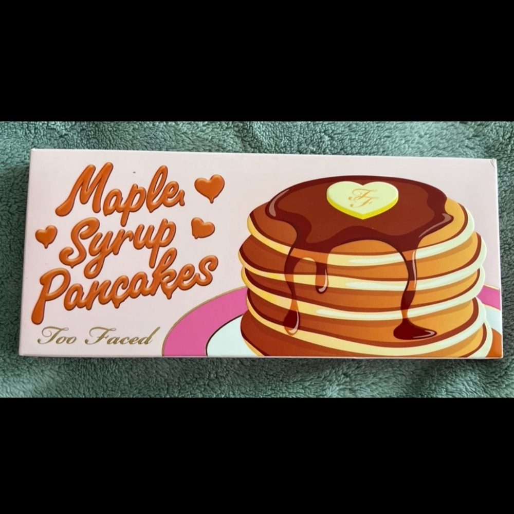Too Faced Maple Syrup Pancakes Eye Shadow Palette New In Box